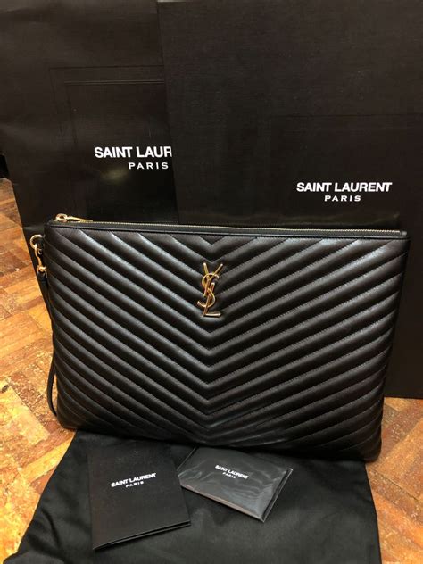 ysl pouch mono|YSL pouch sale.